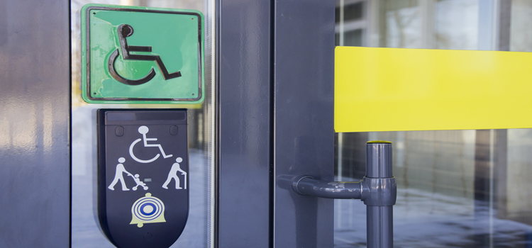 automatic handicap door opener in El Centro